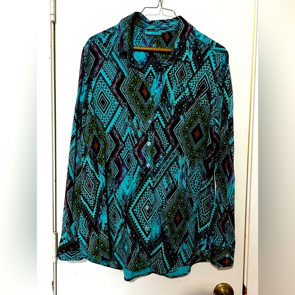 Tianello Tops - TIANELLO WESTERN SHIRT